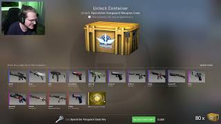 Vanguard Gold aus JEDER Case 05  💰 CSGO Case Opening [upl. by Nnylatsirk]