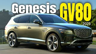 New 2025 Genesis GV80 Pricing Revealed [upl. by Ytok]