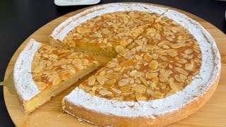 TARTE AUX AMANDES  AMANDINE  La Meilleure Tarte que Vous Pouvez Faire  Savoureuse [upl. by Adelle]