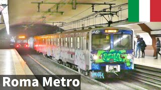 ローマ地下鉄A線・B線Roma Metro Line A and B [upl. by Assened]