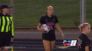 Girls Soccer Totino Grace at Coon Rapids 92424 [upl. by Pliam]