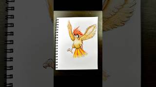 Drawing ✨Pidgeotto✨ shorts pokemon fanart [upl. by Canice]