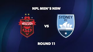 NPL Men’s NSW Round 11 Wollongong Wolves FC v sydney FC [upl. by Champaigne]