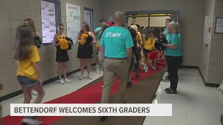 Bettendorf Middle School starts new community program for sixth graders [upl. by Ennaeus]