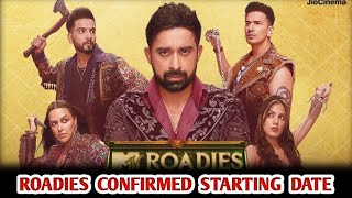 Roadies Double Cross 100 Confirmed Starting Date With Proof  Roadies tv pe kab start hoga [upl. by Helli]