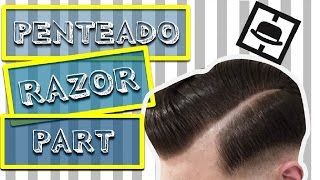 Razor Part Style  sem navalha  passo a passo por MDH [upl. by Lanza296]