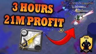 3 HOURS 21M PROFIT 🔥🔥🔥 BLOODLETTER MISTS SOLO PVP  7 DAY PREMIUM GIVEAWAY   Albion Online [upl. by Cardon612]