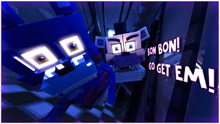 BON BON GO GET EM  Minecraft FNAF SL Animation Are you ready for round two [upl. by Jorgenson]