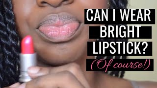 Are your lips TOO BIG  Lipstick Tutorial [upl. by Anasor54]