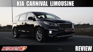 Kia Carnival Review  Innova Killer  Hindi  MotorOctane [upl. by Ahsilyt]