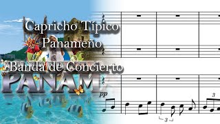 Capricho Tipico Panameño  banda de Concierto [upl. by Dranyam]