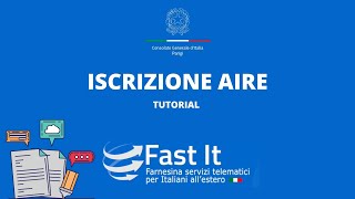 VIDEO TUTORIAL ISCRIZIONE ALL’ AIRE – CONSOLATO GENERALE D’ITALIA A PARIGI [upl. by Manning]