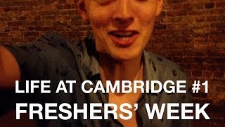 Cambridge Vlog 1  Freshers Week [upl. by Yelahc61]