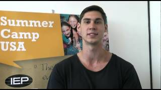 Adam Summer Camp USA Introduction Video  IEP New Zealand  InterExchange [upl. by Jamesy]