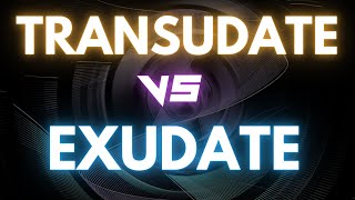 Transudate vs Exudate in just 43 Seconds I General Pathology I Fill the Gap I Dr Anpu [upl. by Noseaj]