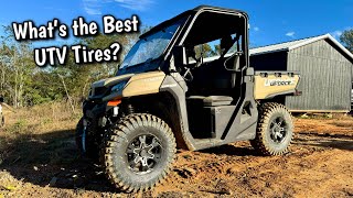 CFMOTO UFORCE 1000 Best 4x4 All Terrain Tires for UTV  Trail Testing [upl. by Peterson]