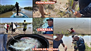 TIRANDO UN CHINCHORRO Y TARRALLANDO PARA SACAR PESCADO Y COMER ASI NOS FUE ‼️ [upl. by Wons872]