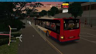 OMSI 2 NEW LOOK at Bowdenham V5 evening route B1 [upl. by Margie]