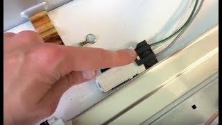 My washing machine stops at rinse wont spin or drain  Replace Lid Switch [upl. by Eelsel]