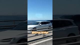 Øresund Bridge shorts shortsvideo shortsfeed bridge shortsviral music beach travel phonk [upl. by Morganstein]