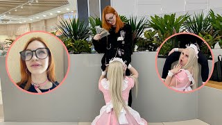 Extreme touching prank  Funny crazy girl prank compilation 2023 by norapower [upl. by Ahsele]