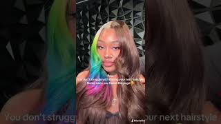 Wig color🔥🔥 hairstyle wigs hairtutorial hairgoals wigcolorist hairinspo wig hairstyle [upl. by Levina]