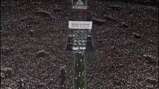 Travis Scott performed in front of a crowd of over 80000 fans at his Concert in Milan Italy [upl. by Mcclelland923]