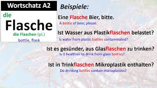 Wortschatz A2 Flasche [upl. by Tisha]