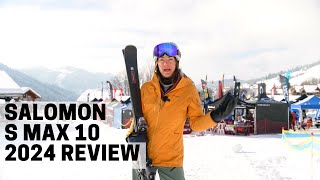 Salomon S Max 10  2024 Ski Test Review [upl. by Sherl]