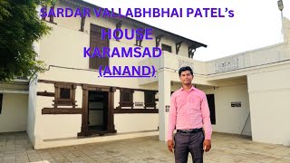 SARDAR VALLABHBHAI PATELS HOUSE KARAMSAD ANAND GUJARAT  TRAVEL VLOG [upl. by Ennaeirb]