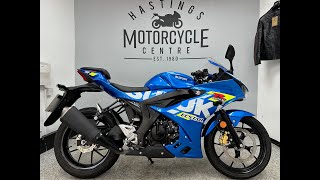 Suzuki GSXR125 ABS For Sale At Hastings Motorcycle Centre [upl. by Cis]