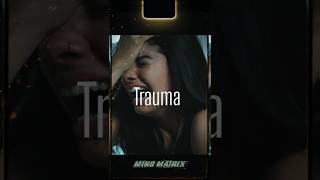 Trauma Explained in 1 minute  Impact on Social Life 🧠💔  How to Heal traumarelief traumatherapy [upl. by Anairda]