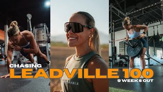 CHASING LEADVILLE 100  9 Weeks Out  Road Runs Hybrid Training and Mini Taper [upl. by Amada]