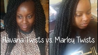 Havana Twists Vs Marley Twists [upl. by Goodden]