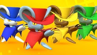 Kirby Star Allies  All Bosses with 4 Daroach Soul Melter Difficulty [upl. by Elfont]