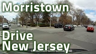 Drive New Jersey  Morristown Morris Plains NJ and All Main Roads Around [upl. by Malet]