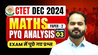 CTET 15th Dec 2024 Maths Previous Year Paper Analysis Class by Uday Sir [upl. by Ax81]