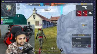 Mr Triple R সেজে এনিমি Prank Kore 😜 Custom Fight 4 vs 4  Free Fire Face Cam  Jewel Official [upl. by Adnocahs]