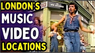 London Music Video Locations Then amp Now 1960s1990s [upl. by Onitsuj]