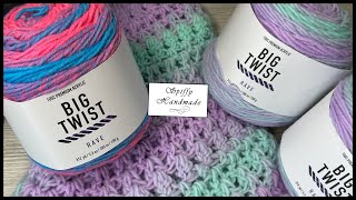 New Yarn at Joann Big Twist Rave Full Review Item made and washed [upl. by Baudelaire]