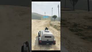 GTA 5 online skill test race armored car 3 shorts [upl. by Eidassac]