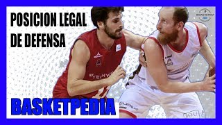 POSICION LEGAL DE DEFENSA EN EL BASQUETBOL [upl. by Eirrot189]