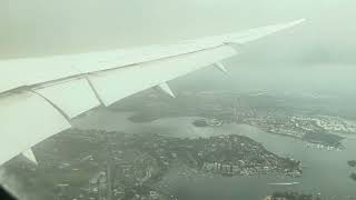 Xiamen Airlines Flight Xiamen China to Sydney  Boeing 787 Dreamliner Landing [upl. by Bille]