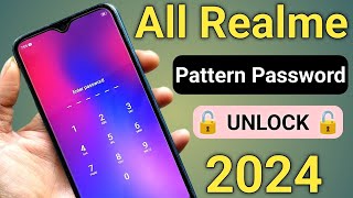 All Realme Reset Password How to fix forgot lockscreen Password Any Realme Pattern New Tricks 2024 [upl. by Eveineg276]