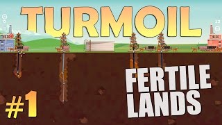 Turmoil Gameplay  Fertile Lands  Turmoil Playthrough Part 1 [upl. by Ynnelg874]