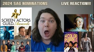 2024 SAG Nominations  LIVE REACTION [upl. by Ohploda]