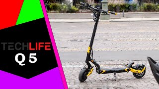 Techlife Q5 💀 Bardzo szybka hulajnoga elektryczna  Recenzja 4K [upl. by Yaluz]