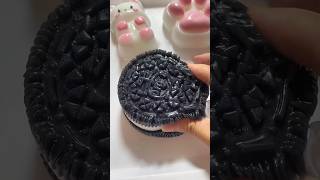 What a soft Oreooreo oreos cookies inedible squishy handmade tabasquishy decompression [upl. by Ynomrah132]