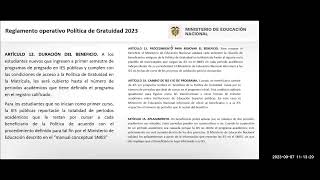 Webinar  Política de Gratuidad en la UNAD [upl. by Siulegroj237]