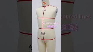 Professional dress form fit dummy for kids clothing draping sewing [upl. by Nahtonoj909]